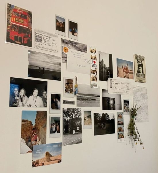 DIY Hiasan Wall Collage dari Foto